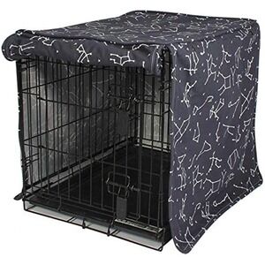 Molly Mutt Rocketman Constellations Stars Dog Crate Cover Washable 36 × 24 × 27